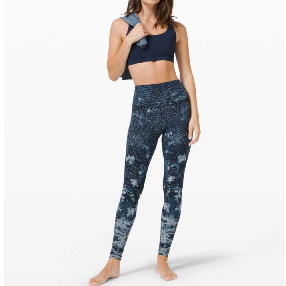 Lululemon Align Pant 28” *Engineered Indigo Lace Starlight Multi Align Pant 4 - Picture 4 of 16